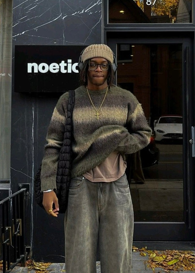 “Disorder Stripes” Sweater